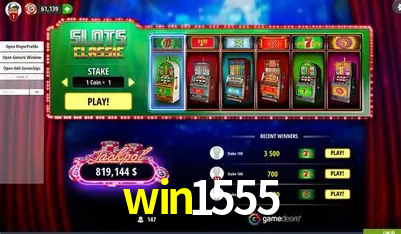 Descubra o Mundo do Cassino Online com win1555
